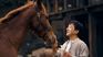 Jackie Chan and his equine co-star in Stuntman Jackie Chan and his equine co-star in Stuntman