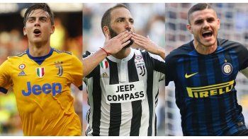 Dybala, Icardi e Higuaín, entre los jugadores mejor pagos de Italia.
