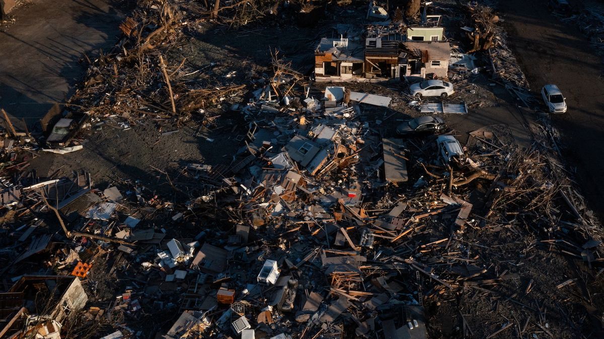 20 tornadoes struck south causing property damage