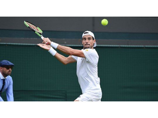 Pella no pudo dar un nuevo paso en la Catedral (Wimbledon).