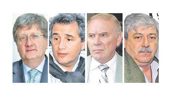 Rubén Ferrero, Luis Miguel Etchevehere, Carlos Garetto, Eduardo Buzzi