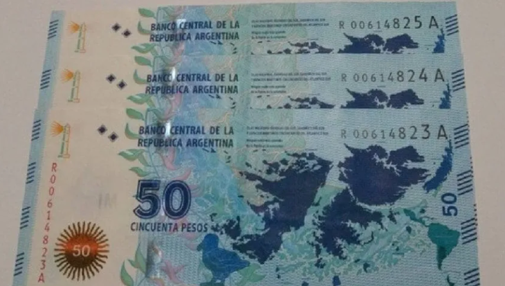 El billete dee 50 pesos antiguo que cotiza alto entre los coleccionistas.
