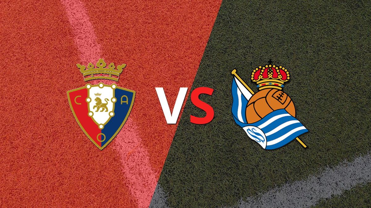 Osasuna faces the visit of Real Sociedad on date 15