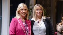 Valeria Ripoll mostró su admiración política por la vicepresidenta de la República, Beatriz Argimón.