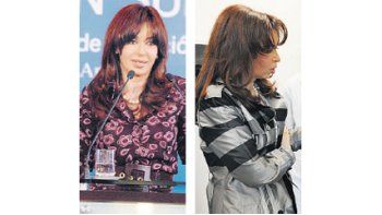 ámbito.com | La Presidente se recortó el pelo y cambió brushing por ruleros.