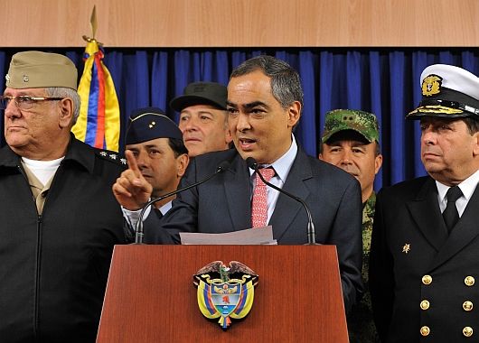 La cúpula militar realizó el anuncio del fallecimiento