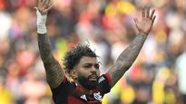 Festeja. Gabriel Barbosa, Gabigol, volverá a jugar al fútbol para Flamengo.&nbsp;