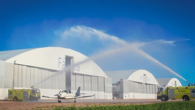 El “Malvina” voló por primera vez el 20 de mayo de 2025.