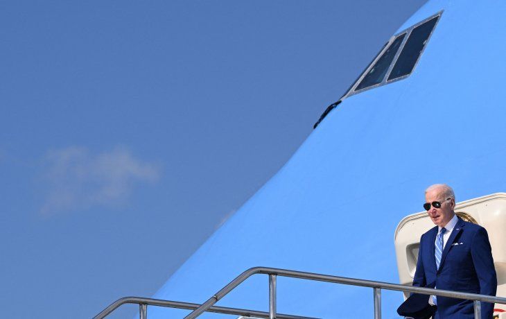 Biden llegó a Polonia luego de su visita a Kiev