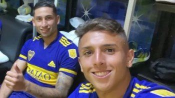 almendra y varela, castigados por battaglia, entrenan con la reserva de boca