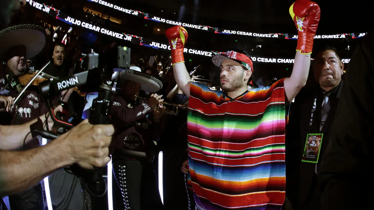 Julio César Chávez Jr. boxer arrested in the US for an alleged link with the Sinaloa cartel
