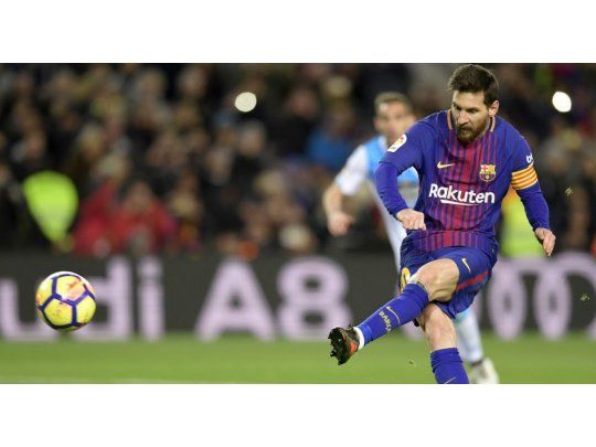 Messi no la metió ni de penal, pero asistió a Suárez en el primero y llegó a 200 pases gol en Barcelona.