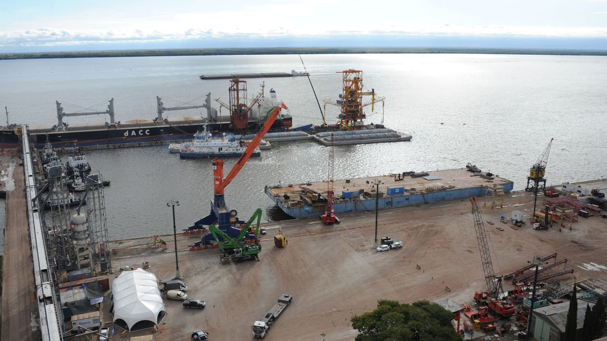 The Port of Nueva Palmira will move 3M tons of iron ore