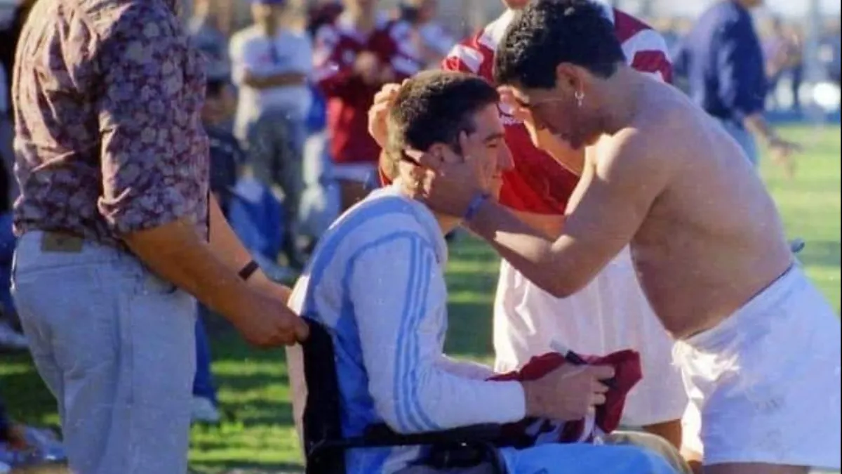 Soccer and Heart: Diego Maradona’s emotional anecdote with an archer who was in a wheelchair