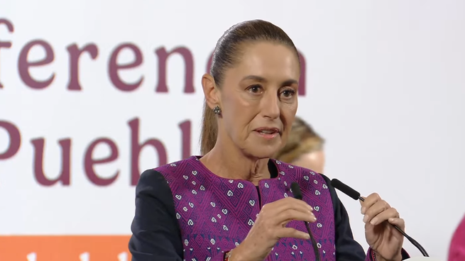 Claudia Sheinbaum habla sobre la reducción de la jornada laboral a 40 horas.