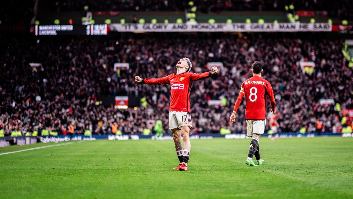 Alejandro Garnacho’s Manchester United eliminated Alexis Mac Allister’s Liverpool from the FA Cup