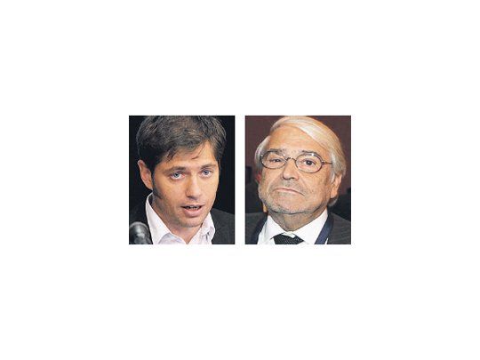 Axel Kicillof y Héctor Mendez