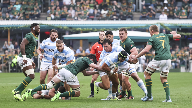 El segundo tiempo fue un reflejo de dos realidades opuestas: la contundencia y eficiencia de los Springboks frente a la falta de solidez y los errores no forzados de Argentina.