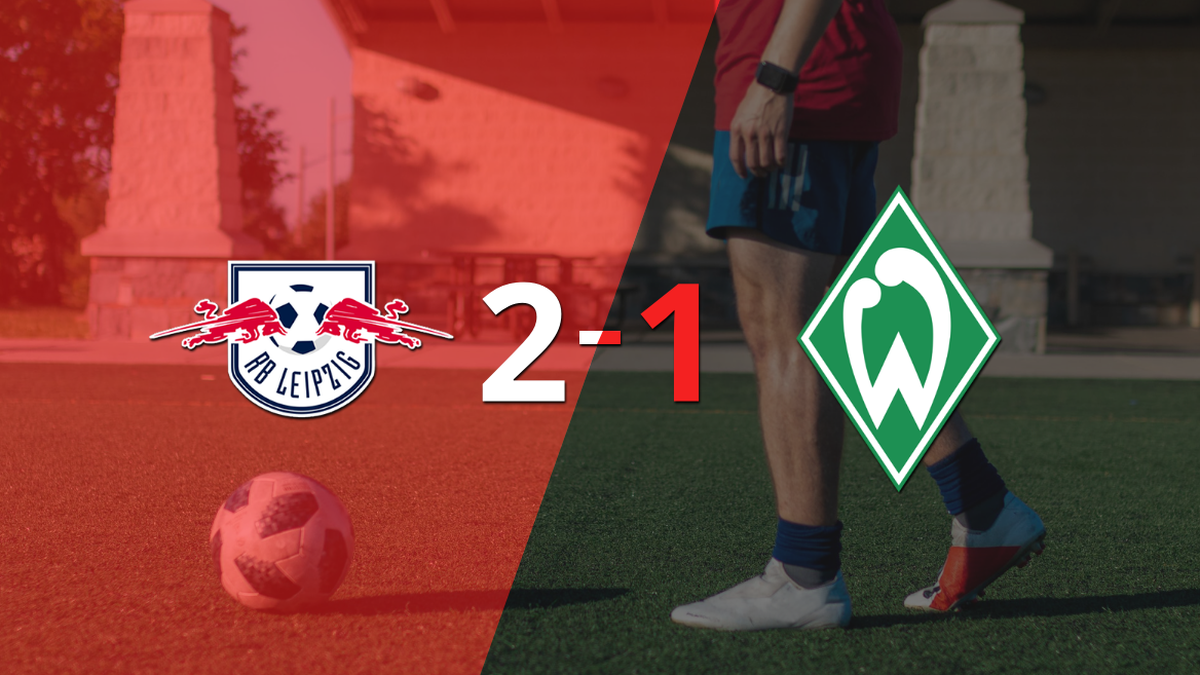 RB Leipzig got all 3 points at home by beating Werder Bremen 2-1