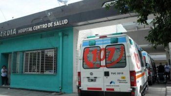 El hospital donde se encuentra internado el agente baleado.
