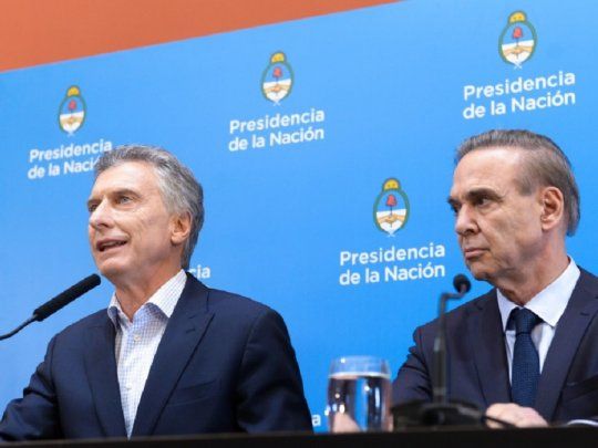 Mauricio Macri y Miguel Pichetto compartieron la fórmula presidencial de Juntos por el Cambio en 2019.&nbsp;
