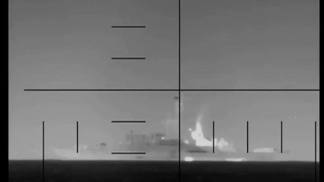 El ataque fue hecho por parte de un submarino estadounidense ubicado en aguas internacionales.