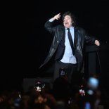 Javier Milei en el acto de presentación de su libro en el Movistar Arena el 6 de octubre de 2025. Javier Milei en el acto de presentación de su libro en el Movistar Arena el 6 de octubre de 2025.