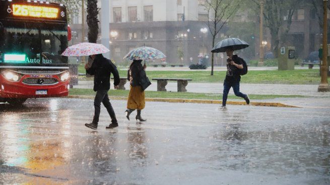 El Servicio Meteorológico Nacional emitió una alerta meteorológica amarilla.&nbsp;