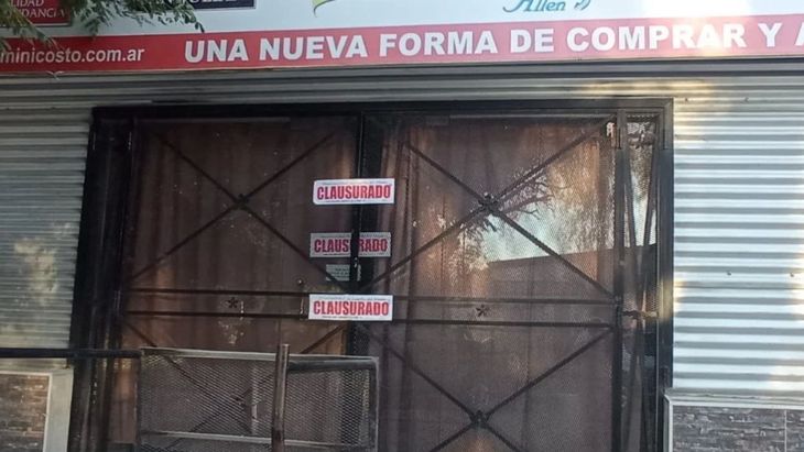Córdoba. El minimercado que vendía carne en mal estado fue clausurado.