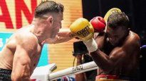 maravilla martinez noqueo en el primer round en su debut en el luna park