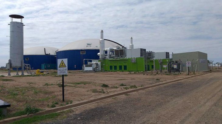 La  Central de Biogas inagurada en Venado Tuerto generará energía eléctrica equivalente al 5% del total consumido por la ciudad santafesina. 