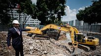 Martí Batres inspecciona inicio de obras de nuevo hospital del ISSSTE en CDMX.