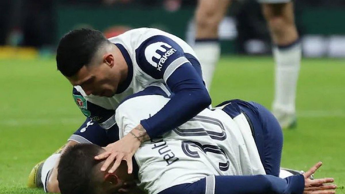 Tottenham celebrated an important but bittersweet victory due to Rodrigo Bentancur’s decompensation