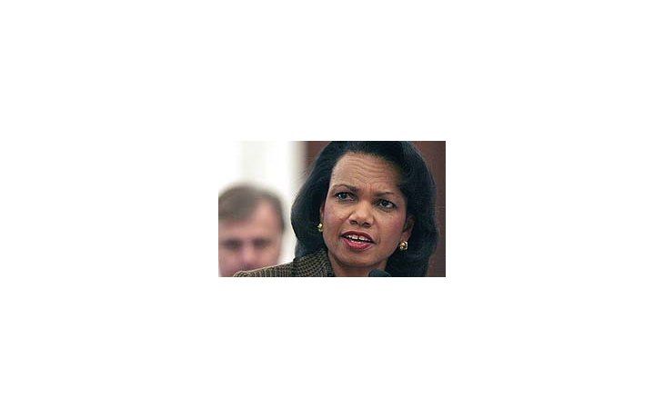 Condoleezza Rice.