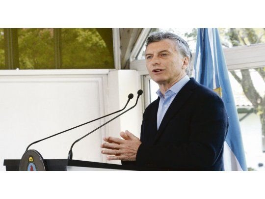 advertencia. Mauricio Macri aprovechó un acto en la quinta de Olivos para avisar que “no hay lugar para comportamientos mafiosos”.