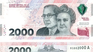 The 2,000 peso bill that can be sold for 80,000 due to a printing error. The 2,000 peso bill that can be sold for 80,000 due to a printing error.