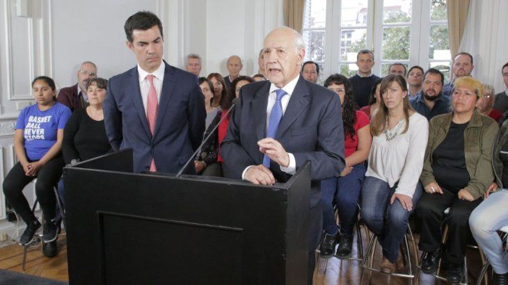 Juan Manuel Urtubey junto a Roberto Lavagna.