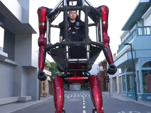 La empresa de China ya lanzó a la venta este innovador robot. La empresa de China ya lanzó a la venta este innovador robot.