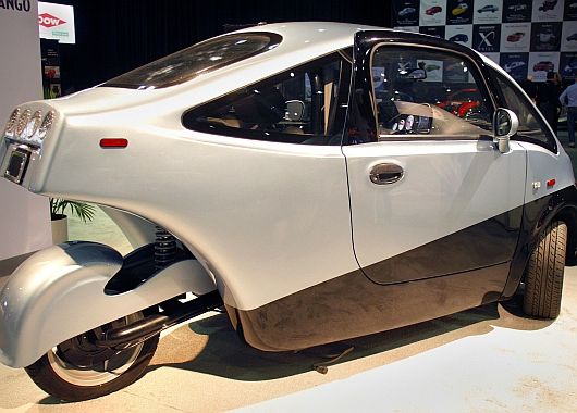 El Triac de Green Vehicles es un auto 100% electrico.