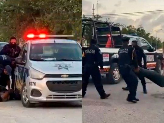 La mujer fue víctima del accionar policial en Tulum.&nbsp;