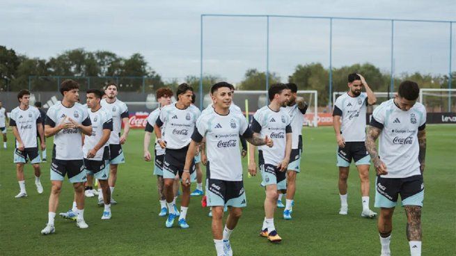 Sin Messi, así sería el 11 titular de la Selección Argentina contra Mauritania