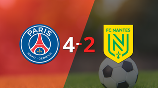 nantes visito a psg y se fue goleado 4-2