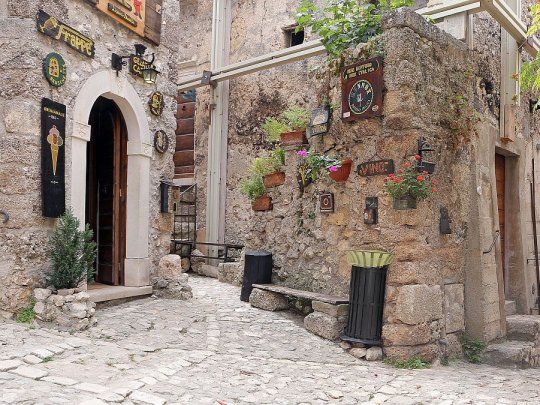 El pintoresco pueblo de Santo Stefano di Sessanio.&nbsp;