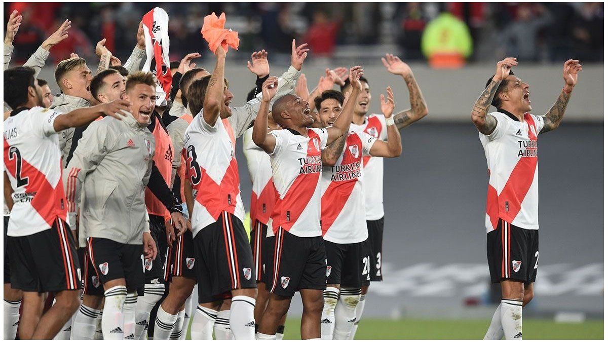 River leads the Conmebol ranking of clubs and Boca is third