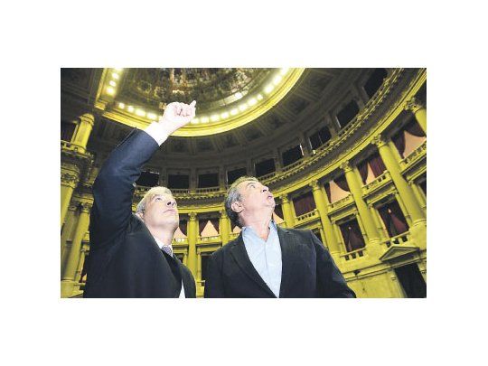 Dos peronistas unidos por un radical