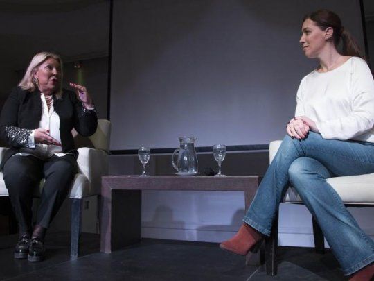 Elisa Carrió y María Eugenia Vidal.