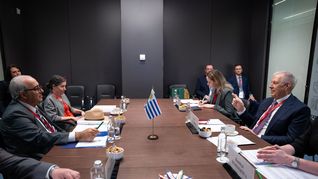 El ministro Alfredo Fratti encabeza una misión en Rusia con el objetivo de destrabar las exportaciones de carne y lácteos. El ministro Alfredo Fratti encabeza una misión en Rusia con el objetivo de destrabar las exportaciones de carne y lácteos.