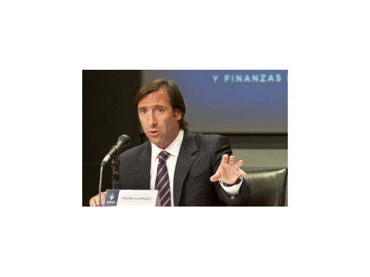 Hernán Lorenzino, ministro de Economía.