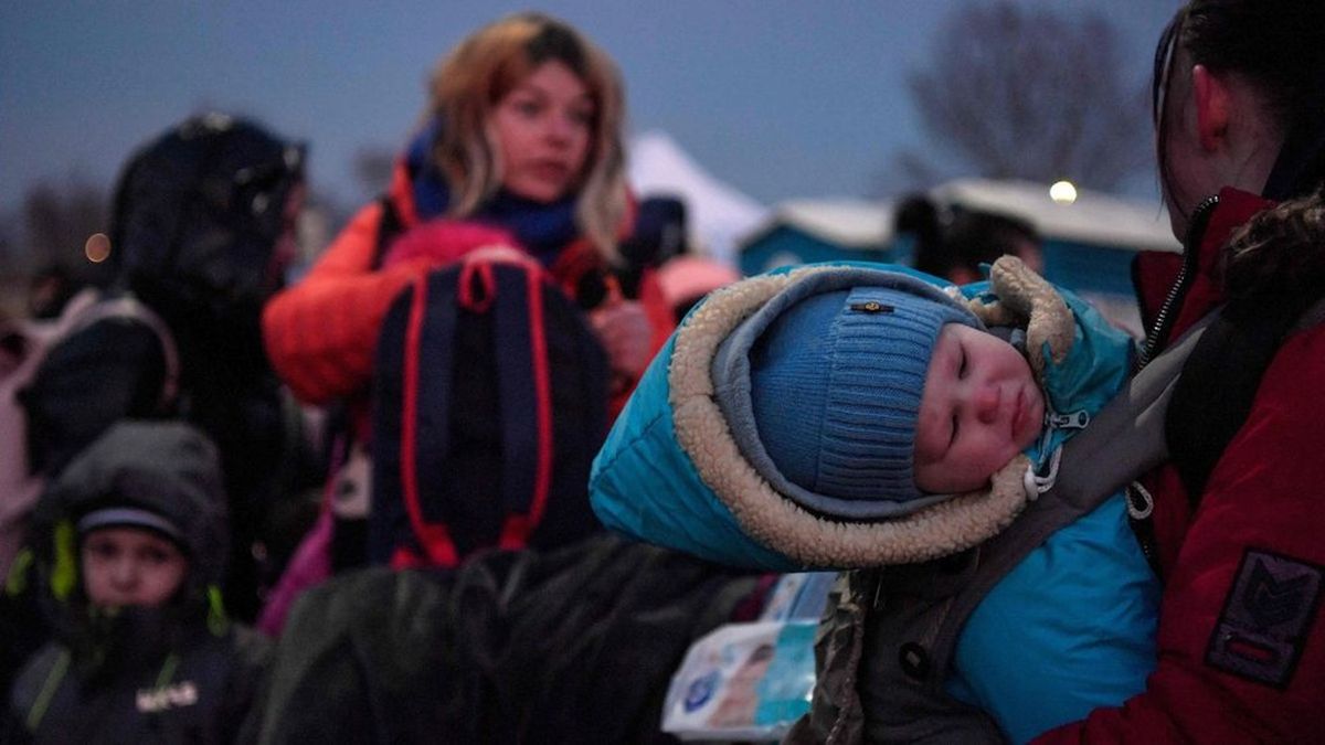 37 million children displaced in 2021, a record since World War II