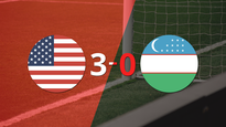 estados unidos derroto 3-0 a uzbekistan en un amistoso